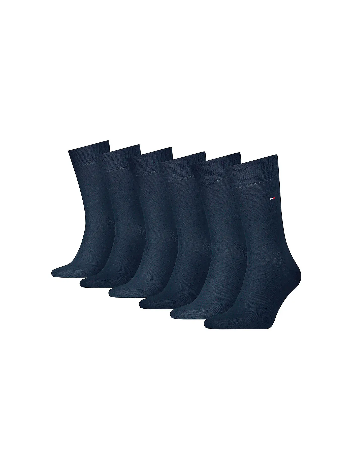 TOMMY HILFIGER | Socken 6er Pkg. Dark Navy | 